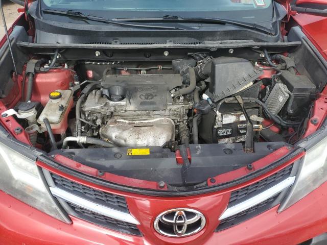 2T3DFREV2DW049887 - 2013 TOYOTA RAV4 LIMITED RED photo 12