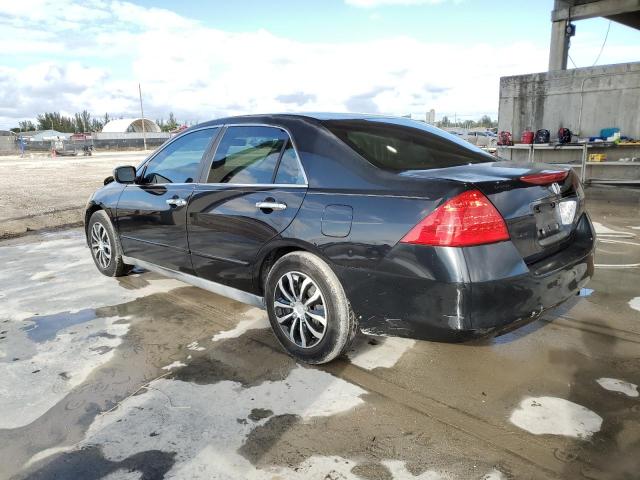 3HGCM56476G708793 - 2006 HONDA ACCORD LX BLACK photo 2