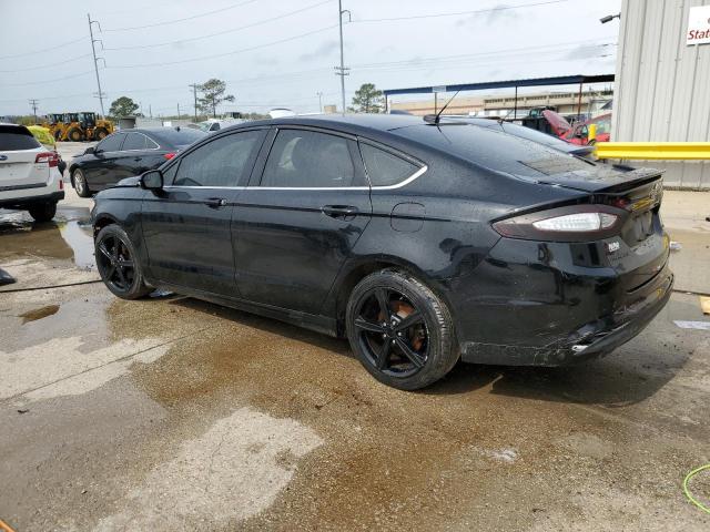 3FA6P0H73GR237458 - 2016 FORD FUSION SE BLACK photo 2