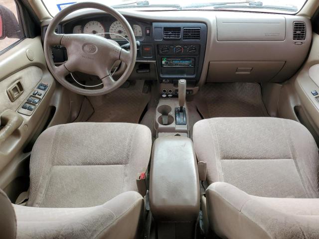 5TEGN92N72Z103691 - 2002 TOYOTA TACOMA DOUBLE CAB PRERUNNER RED photo 8