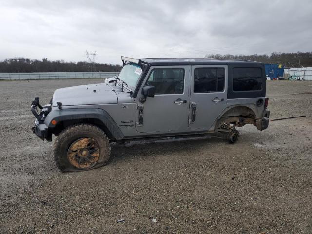 1C4BJWDG4HL636320 - 2017 JEEP WRANGLER U SPORT SILVER photo 1