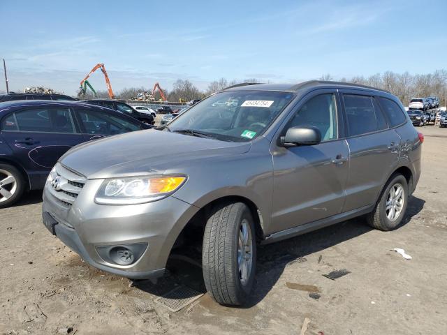 5XYZG3AB7CG118338 - 2012 HYUNDAI SANTA FE GLS GRAY photo 1