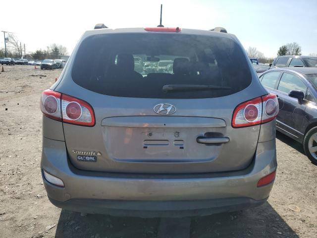 5XYZG3AB7CG118338 - 2012 HYUNDAI SANTA FE GLS GRAY photo 6