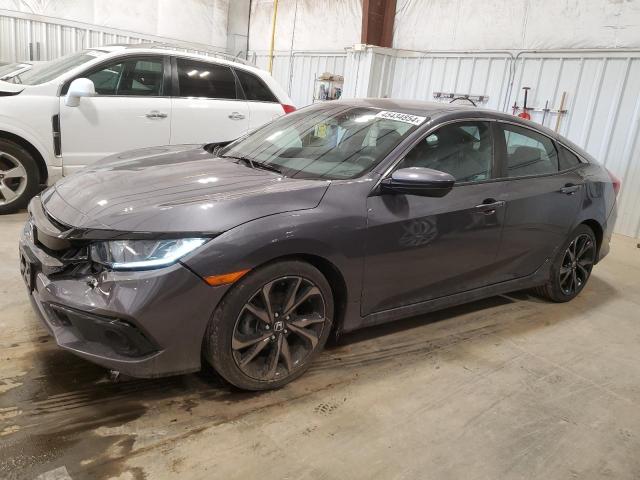 2HGFC2F83LH561515 - 2020 HONDA CIVIC SPORT GRAY photo 1