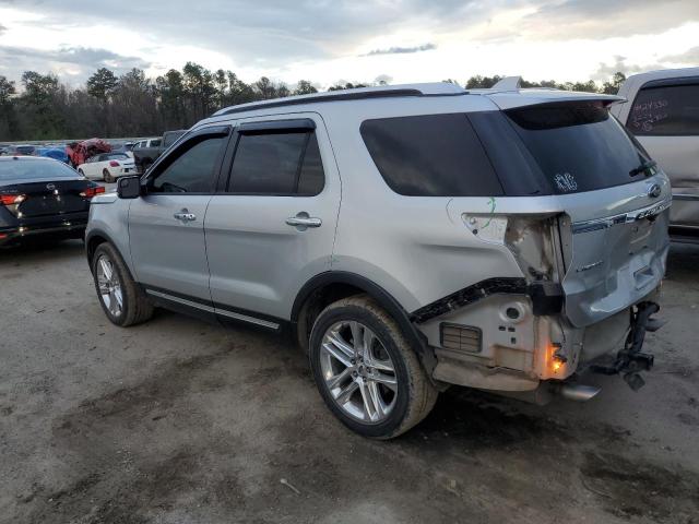 1FM5K8FH5GGC29573 - 2016 FORD EXPLORER LIMITED SILVER photo 2