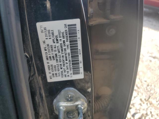 1HGCP2F62BA137469 - 2011 HONDA ACCORD SE BLACK photo 13