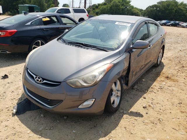 5NPDH4AE0DH297226 - 2013 HYUNDAI ELANTRA GLS GRAY photo 2