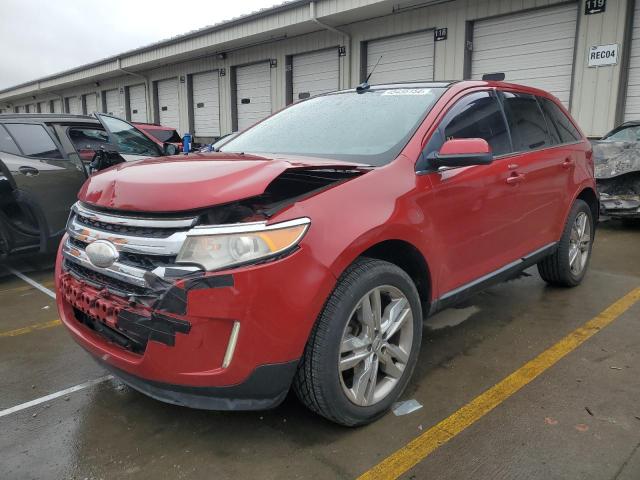 2FMDK4KC6CBA89579 - 2012 FORD EDGE LIMITED RED photo 1