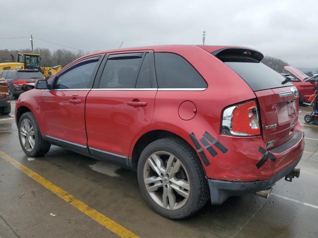 2FMDK4KC6CBA89579 - 2012 FORD EDGE LIMITED RED photo 2