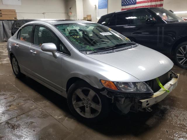 1HGFA16857L039820 - 2007 HONDA CIVIC EX SILVER photo 4