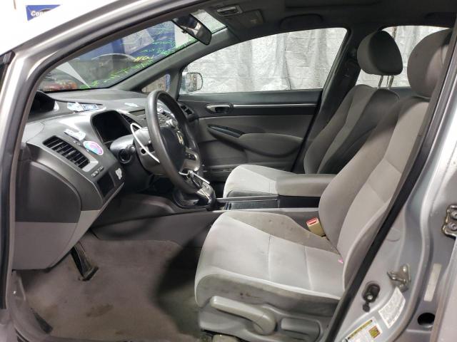 1HGFA16857L039820 - 2007 HONDA CIVIC EX SILVER photo 7