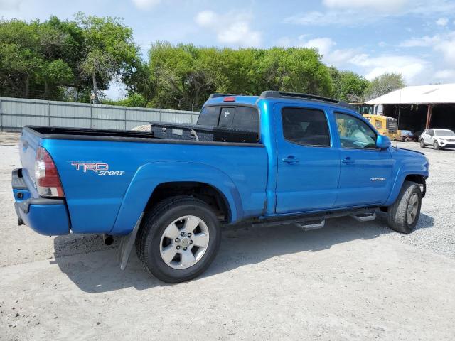 5TFKU4HN1BX001401 - 2011 TOYOTA TACOMA DOUBLE CAB PRERUNNER LONG BED BLUE photo 3