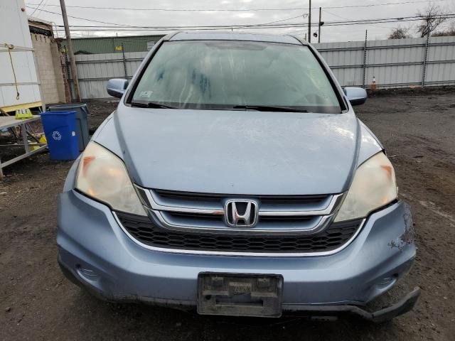 5J6RE4H76AL068220 - 2010 HONDA CR-V EXL BLUE photo 5