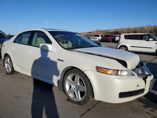 19UUA66275A006231 - 2005 ACURA TL WHITE photo 4