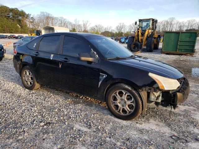 1FAHP35N88W155270 - 2008 FORD FOCUS SE BLACK photo 4