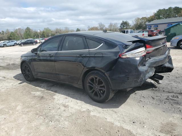 3FA6P0HDXJR259034 - 2018 FORD FUSION SE BLACK photo 2