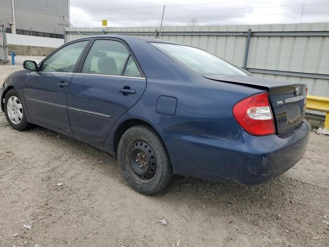 4T1BE30K74U296710 - 2004 TOYOTA CAMRY LE BLUE photo 2