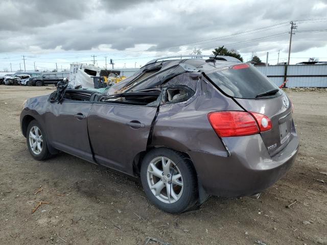 JN8AS58V18W130720 - 2008 NISSAN ROGUE S GRAY photo 2