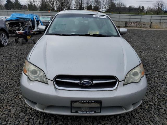 4S3BP626X67302386 - 2006 SUBARU LEGACY 2.5I LIMITED SILVER photo 5