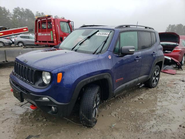 ZACNJBC10KPK29372 - 2019 JEEP RENEGADE TRAILHAWK BLUE photo 1