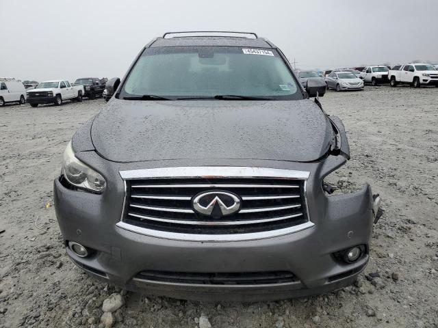 5N1AL0MM5FC505205 - 2015 INFINITI QX60 GRAY photo 5