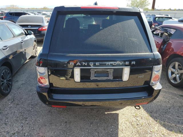 SALME15488A280995 - 2008 LAND ROVER RANGE ROVE HSE BLACK photo 6