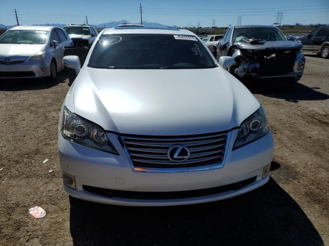 JTHBK1EG4B2457429 - 2011 LEXUS ES 350 WHITE photo 5