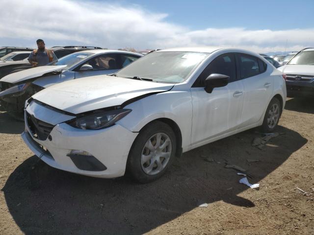 JM1BM1T77E1171700 - 2014 MAZDA 3 SV WHITE photo 1