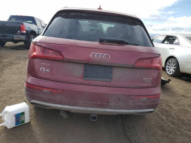 WA1CNAFY0J2183675 - 2018 AUDI Q5 PRESTIGE RED photo 6