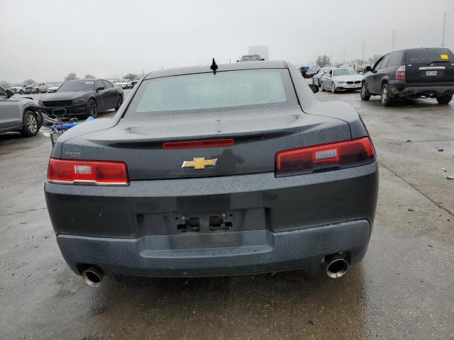 2G1FB1E37F9170022 - 2015 CHEVROLET CAMARO LS GRAY photo 6