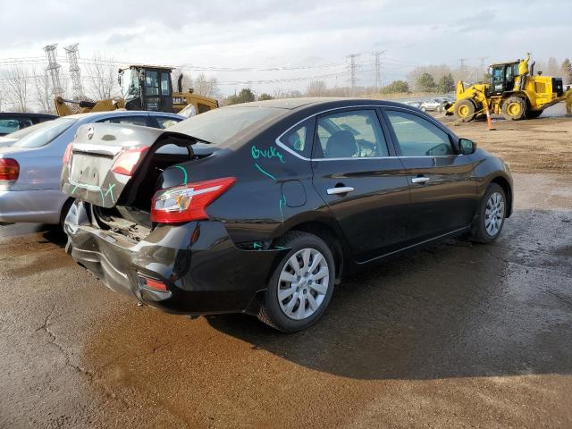 3N1AB7AP0GY284834 - 2016 NISSAN SENTRA S BLACK photo 3