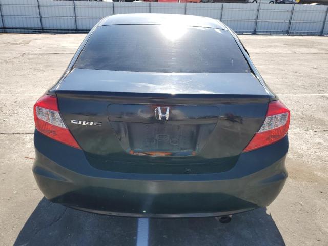 2HGFB2F51CH588351 - 2012 HONDA CIVIC LX BLACK photo 6