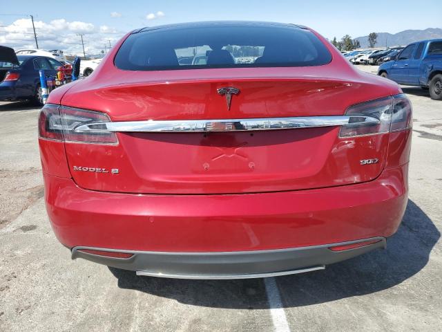 5YJSA1E21FF119109 - 2015 TESLA MODEL S წითელი ფოტო 6