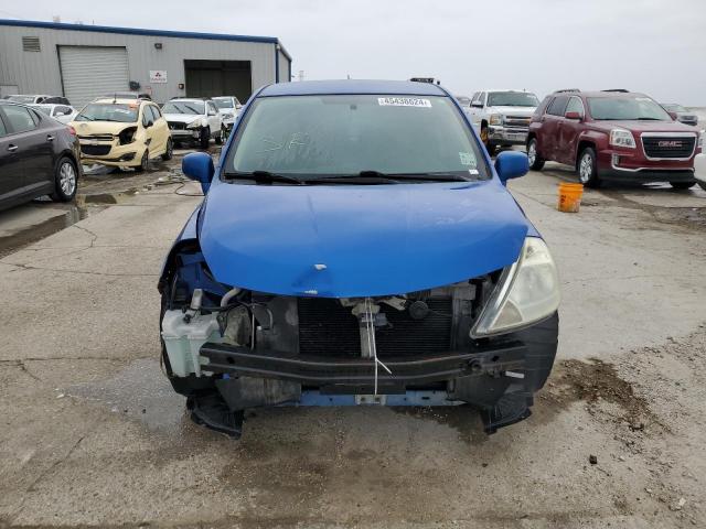 3N1BC13E59L363684 - 2009 NISSAN VERSA S BLUE photo 5