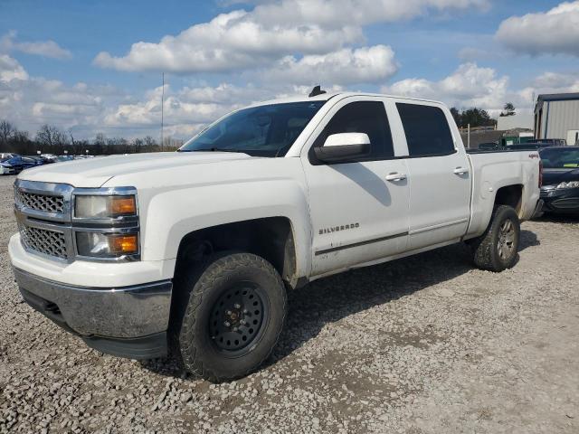 3GCUKREHXFG160258 - 2015 CHEVROLET SILVERADO K1500 LT WHITE photo 1