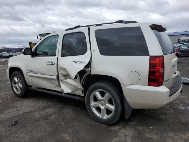 1GNFK13078R182817 - 2008 CHEVROLET TAHOE K1500 WHITE photo 2