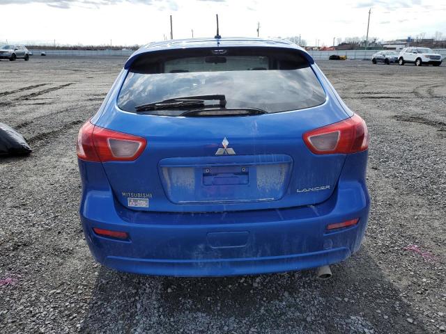 JA32X2HUXFU603934 - 2015 MITSUBISHI LANCER SPORTBACK ES BLUE photo 6