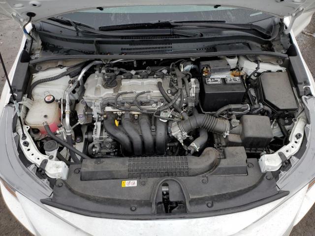 5YFEPMAE9MP176074 - 2021 TOYOTA COROLLA LE WHITE photo 11