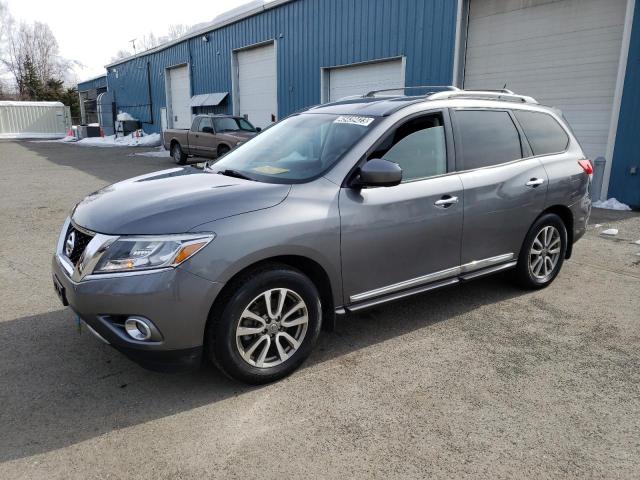 5N1AR2MM3FC636384 - 2015 NISSAN PATHFINDER S 灰色 照片 1