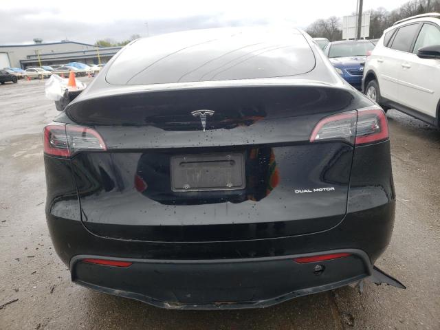 7SAYGDEE2NF481522 - 2022 TESLA MODEL Y BLACK photo 6