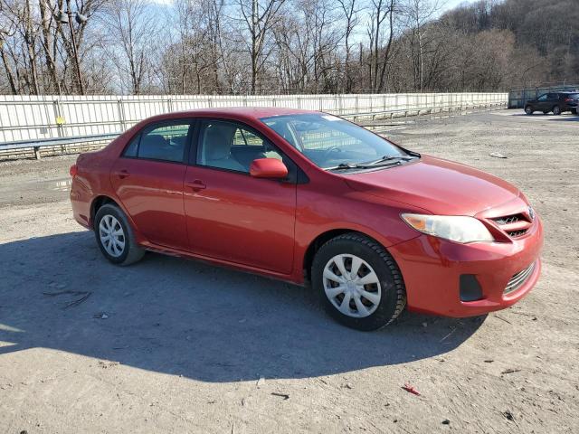 JTDBU4EE9BJ094398 - 2011 TOYOTA COROLLA BASE RED photo 4