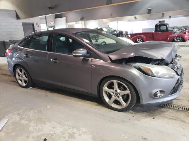 1FADP3J23EL316230 - 2014 FORD FOCUS TITANIUM GRAY photo 4