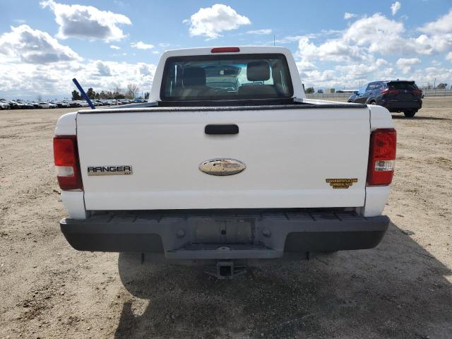 1FTKR1ED1APA06236 - 2010 FORD RANGER SUPER CAB WHITE photo 6