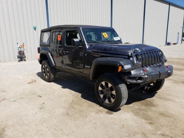 1C4HJXDG1KW505609 - 2019 JEEP WRANGLER U SPORT ნაცრისფერი ფოტო 4