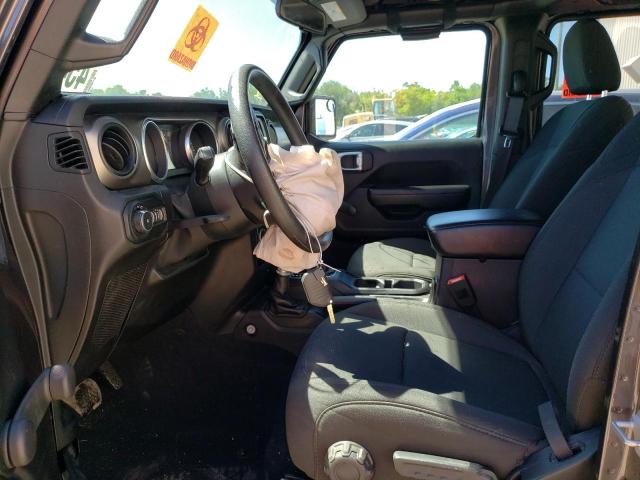 1C4HJXDG1KW505609 - 2019 JEEP WRANGLER U SPORT ნაცრისფერი ფოტო 7