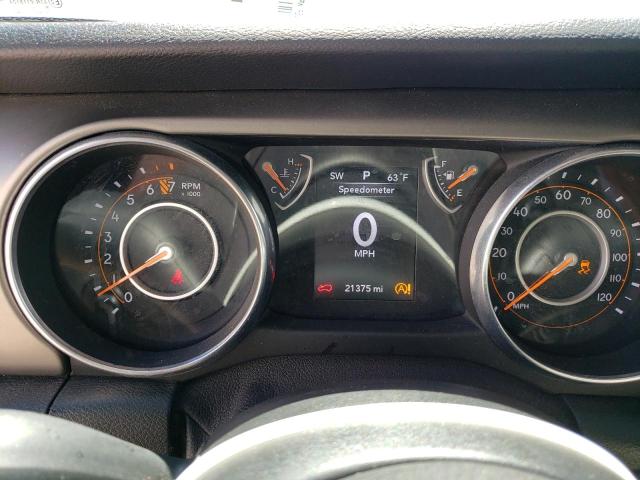 1C4HJXDG1KW505609 - 2019 JEEP WRANGLER U SPORT ნაცრისფერი ფოტო 9