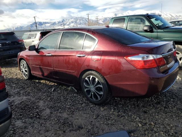 1HGCR2F88FA230983 - 2015 HONDA ACCORD EXL BURGUNDY photo 2