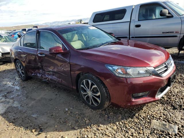 1HGCR2F88FA230983 - 2015 HONDA ACCORD EXL BURGUNDY photo 4