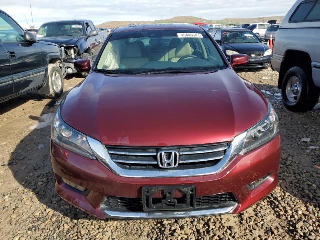 1HGCR2F88FA230983 - 2015 HONDA ACCORD EXL BURGUNDY photo 5