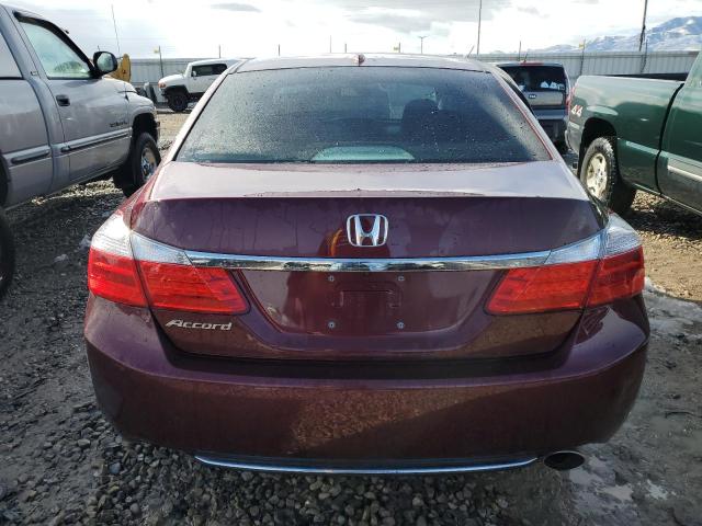 1HGCR2F88FA230983 - 2015 HONDA ACCORD EXL BURGUNDY photo 6